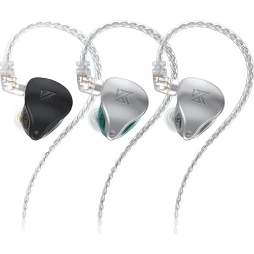 KZ AST Earphones 24 BA Units HIFI Bass In Ear Monitor balanced armature Noise Cancelling Earbuds Sport For ZSX ZAX ASX ZS10PRO