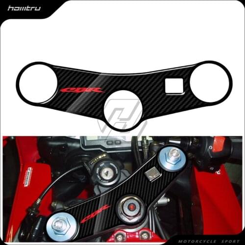 3D Carbon-look Upper Triple Yoke Defender Case for Honda CBR600 2003-2004