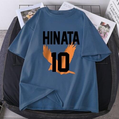 Streetwear Womens Haikyuu Anime T-shirts Short Sleeve Fashion Summer T-shirts Black Outdoor Casual Tops Tees Ladies Camiaetas