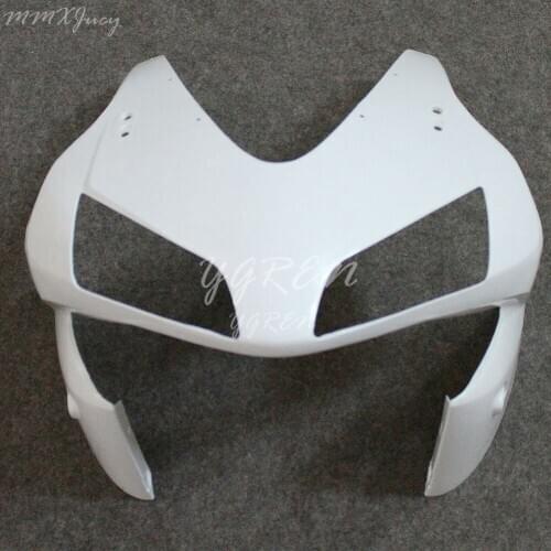 Upper Front Cowl Nose Fairing Fit for Honda 2003 2004 CBR600RR F5 Unpainted White