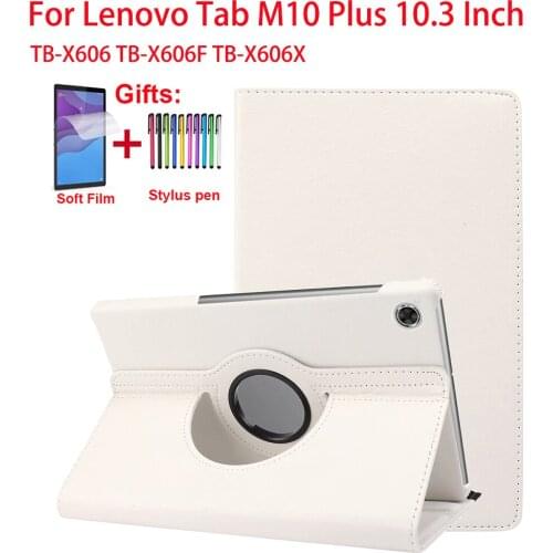 360 Rotating Case For Lenovo Tab M10 Plus Cover 10.3 Inch X606 For Lenovo Tab M10 FHD Plus TB-X606F TB-X606X 10.3" Tablet Funda