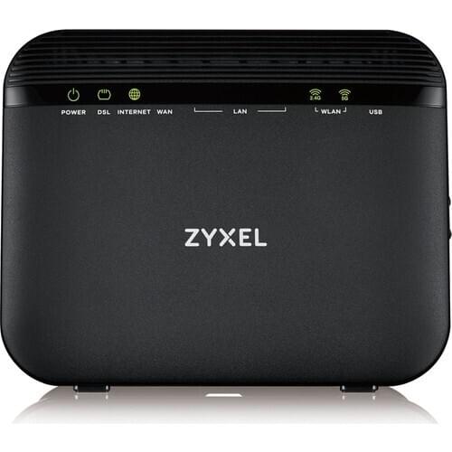 Zyxel VMG3625-T20A Dual-Band AC 1200 Mbps Wireless 4 Port Gigabit VDSL2/ADSL2 Modem Router