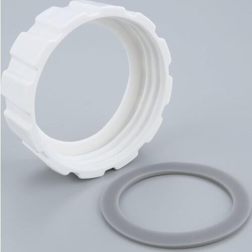 2pcs/set Blenders Base Bottom Cap with Sealing Gasket Set fit for Hamilton Beach Blender White Replacement Kitchen Blender Parts