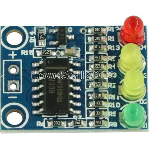 12V Electric Quantity 4 Power Indicator Battery Detection Module For Arduino TOP