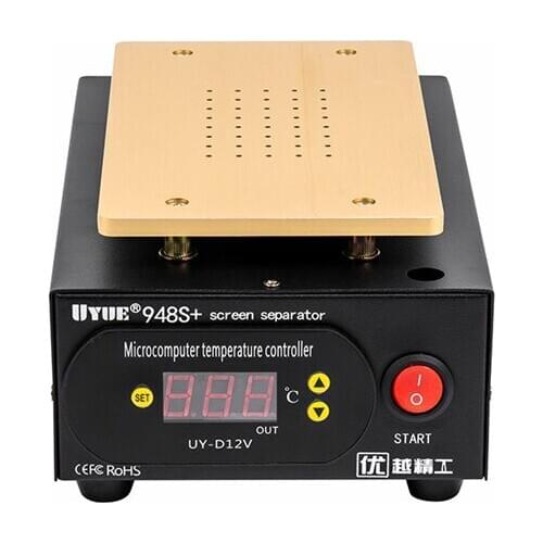 UYUE 948S+ Heating Suction LCD Screen Separate Machine 7 Inch Mobile Phone Display Glue Remove Cleaning Glass Separator