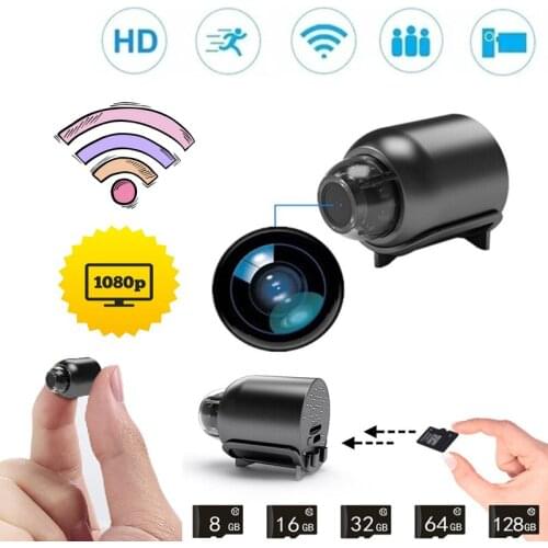 Mini Wireless WiFi 1080P Camera Home Security Surveillance Video Night Vision Motion Detection Camera Baby Monitor Camera