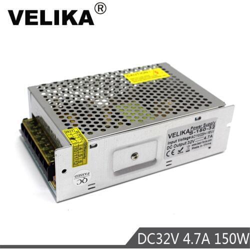 DC Power Supply 32V 4.7A 150W Switching Power Supply Transformer AC110V 220V AC DC32V For 3D Print Repeater Radio Stepper Motor