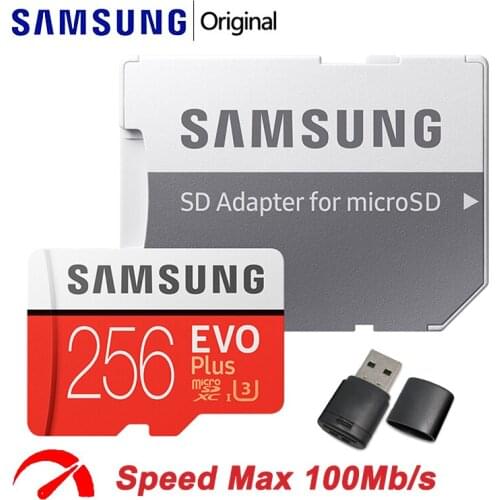 SAMSUNG EVO Plus/EVO Micro SD Card 128GB 64GB 32GB 512GB 256GB Micro SD 128gb Flash Memory Card SD Memory U1 U3 Microsd TF Cards