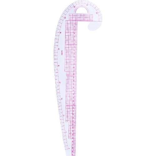LMDZ Plastic French Curve Metric Sewing Ruler Metric Shaped Ruler or Dressmaking Pattern Design DIY Measure Tailor Ruler