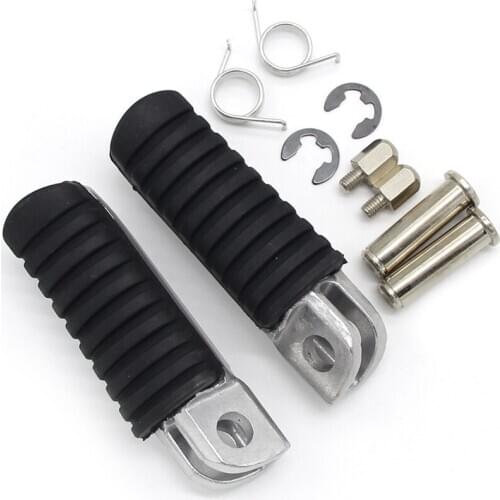 Motorcycle Footrests Foot pegs Front For Kawasaki ER650 ZR1000 Z1000 ZX1000 ZX1200 Z900RS ZRX1200 ZG1400 ZR1100 ZZR1400 ZX1200