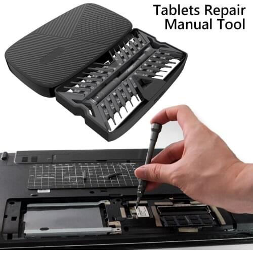 26 in 1 Mini Precision Screwdriver Set Multi-function Magnetic Phone PC Repair Hand Tools Kit Small Impact Screw Driver Set