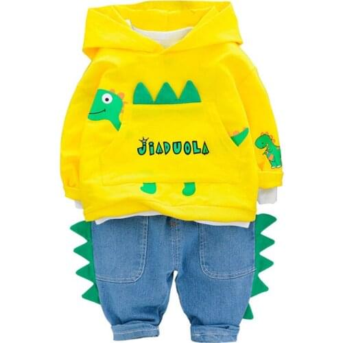 New Spring Autumn Kids Letter Casual Clothes Boys Baby Girls Fashion Hoodies Pants 2Pcs/Sets Children Cotton Cartoon Tracksuit