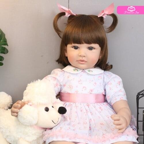 Original Princess Sue baby doll toys 24 inch realistic girl reborn toddler bonecas children gift fashion reborn baby dolls alive
