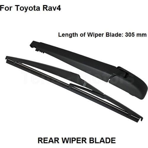 305mm For Toyota Rav 4 Rav4 Rear Windshield Window Wiper Arm + Blade Set 2008-2012