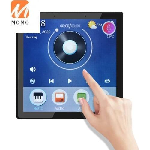 Gateway supported 4 inch Android all in one touch screen for smart home control wall switch