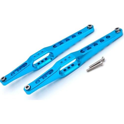 2Pcs 95Mm Hole To Hole Link Metal Rear Suspension Arms Linkage For Fy01 Fy02 Fy03 Wltoys 12428 12423 1:12 Rc Car Upgrade Parts H