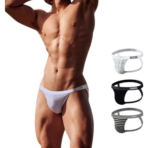 ORLVS G-strings Full Of Sexy For Males Thongs Soft Breathable Modal Prevent Clinging To Rectel Area Mens Fit Style Thin T-back