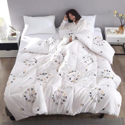 Winter Thicken Luxury Quilt 150*200 180*200 200*230 Home Textiles Suitable for Children Adult Blanket Comforter Bedding Drop