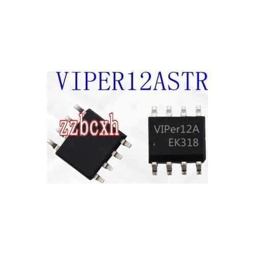 10PCS/LOT New original In Stock VIPER12ASTR VIPER12A SOP-8