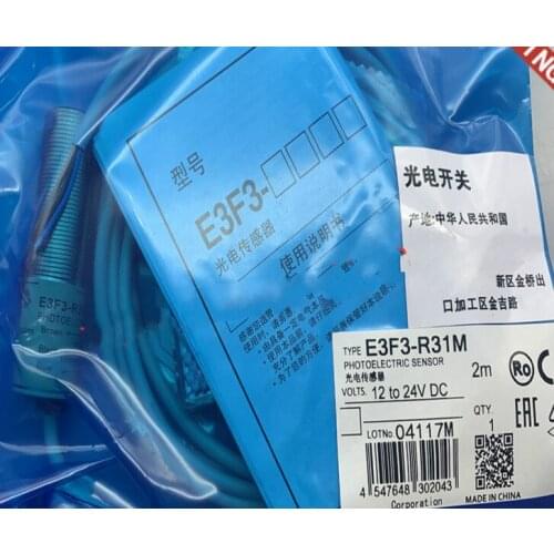 3pcs high quality Photoelectric Sensor E3F3-R31M E3F3-D61M E3F3-D11M E3F3-D81M E3F3-D62 E3F3-D82M E3F3-D61 E3F3-D82 E3F3-D81