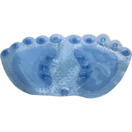 58*32CM Big Large Silicone Bath Shower Accessories Foot Feet Relax Dead Skin Anti Skid Pad Bath Mats Massage Tool
