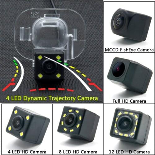 Car LED Reverse Backup Parking Rear View Camera Wireless Rearview Mirror Monitor For Hyundai Verna Solaris Rio Accent Kia Forte