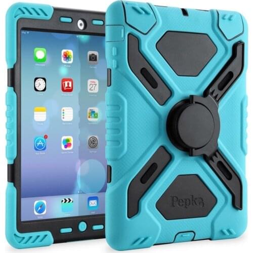 Brand Hybrid Armor Waterproof Shockproof Dustproof Kids Safe Stand Case Cover For ipad mini 1/2/3 Retina ipad 2 3 4 Air Shell