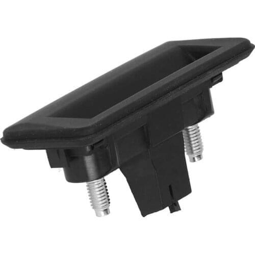 Number plate holder license plate frame Rear Trunk Door Handle Tailgate Lock Pull 5J0827566E Fit for Skoda