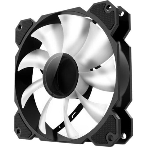 JONSBO FR-901 RGB Glare Cooling Fan CPU Cooling Fan Silent Radiator 4Pin/3Pin Cooling Fan for Desktop Case