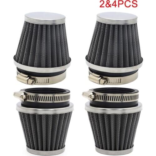 54mm Pod Air Filter Cleaner Pods For Yamaha XS1100 Honda CB900C CB400 CM400 CX500 GL500 CB750 CB900 Suzuki GS700 Kawasaki ZX750
