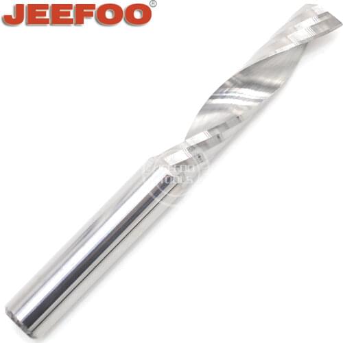 6*28MM One Spiral Flute Bits Tungsten Carbide End Mill Engraving Tool Bits Wood Router Bits Cutting Tool