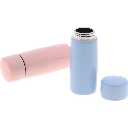 Dollhouse Miniature Thermos Cups Miniature Food Play Scene Doll House Accessories Thermo Water Cup Doll House Decoration