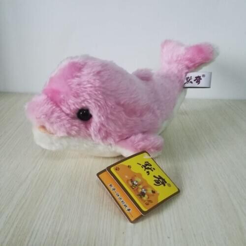 Marine animal about 27cm lovely pink dolphin plush toy soft doll kids toy Christmas gift b0058