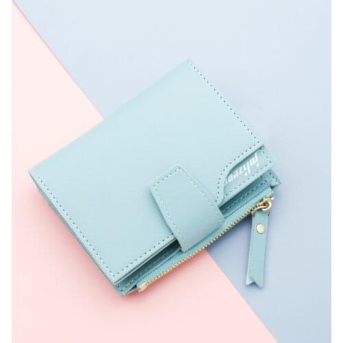 New Fashion Womens Wallet Short Women Coin Purse Wallets For Woman Card Holder Small Ladies Wallet Female Hasp Mini Clutch 2021