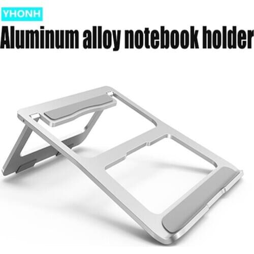 Portable aluminium alloy laptop stand Foldable Notebook Support Base Macbook Pro Holder Adjustable Bracket Computer Accessories