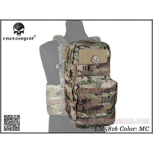 EMERSON gear Army Military Equipment Paintball Hiking War Game Backpack Modular Assault Pack w 3L Hydration Bag EM5816
