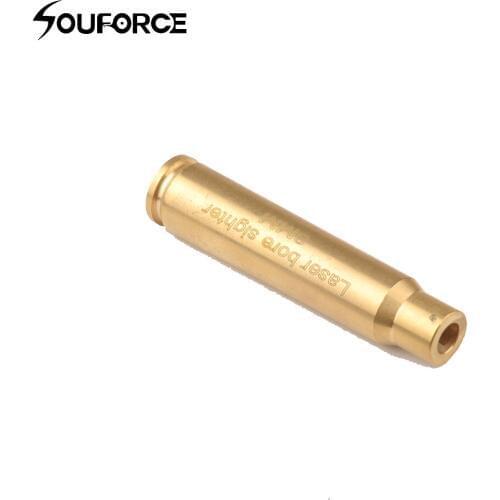 Tactical 8mm Rifle Cartridge Red Dot Laser Boresighter Hunting optics Rifle Bore Sighter with LR44 3X Batteries