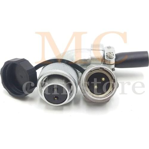 WS20 2~12PIN Power , φ20mm Panel Cut Power Cable Connector, LED Panel Light Power Connector Heavy Industrial Plug( Panel Mount)