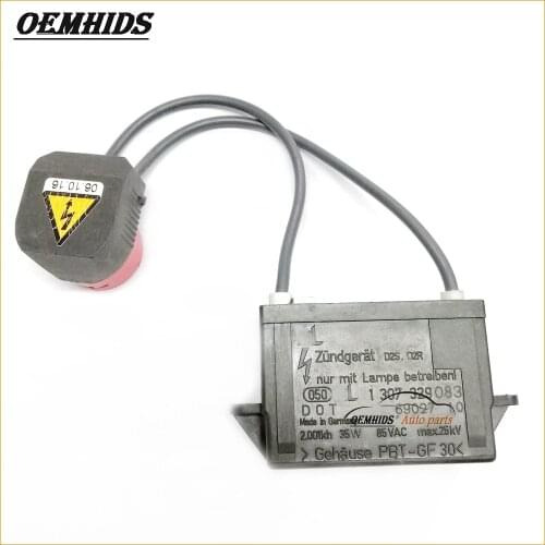 1307329083 1PCS Used OEM Original Xenon lamp igniter For CLK C-Class D2S D2R Xenon Bulb Holder Igniter 1 307 329 083