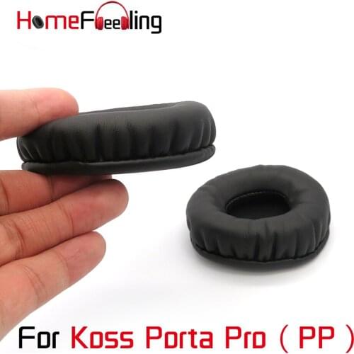 Homefeeling Ear Pads For Koss Porta Pro PP Earpads Round Universal Leahter Repalcement Parts Ear Cushions