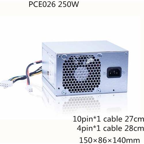 250W Power Supply ATX PCE026 for Lenovo PC FSP250-30AGBAA HK350-12PP 250W PSU For M6600 M8600 M4200f M4900c M6600 T6900c M8600t
