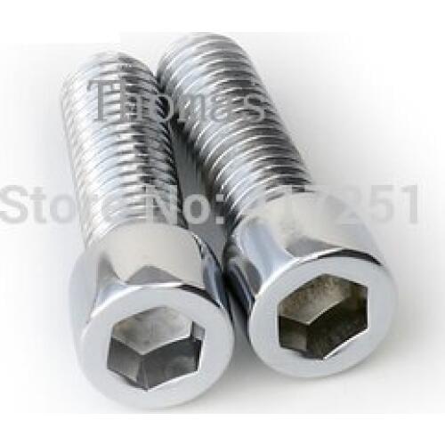 Metric Thread M3*18mm Stainless Steel Hex Socket Bolt Screws Fasteners