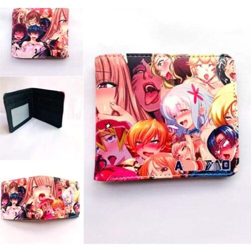 Anime Comics Otaku Wallet Fashion PU Leather Purse Itadori Yuji Fushiguro Megumi Cosplay Short Wallets Gift