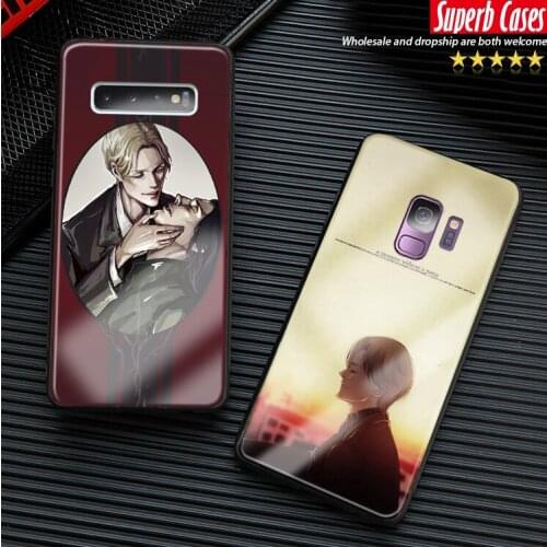 Johan Liebert monster soft silicone glass For Samsung Galaxy s8 s9 s10 e note 8 9 10 20 plus ultra phone case cover shell