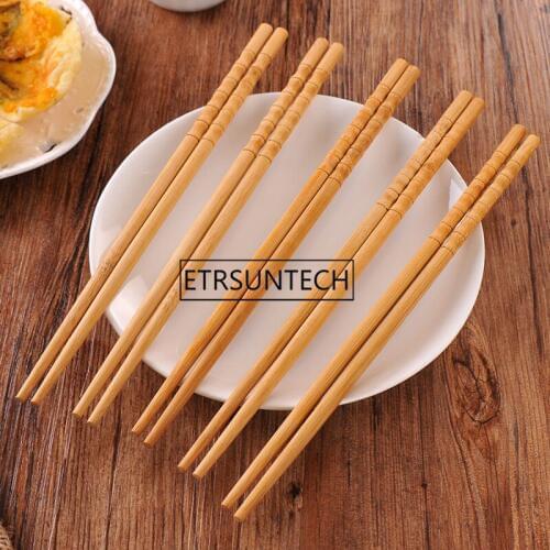 Natural Bamboo Chopsticks Traditional Vintage Handmade Chinese Dinner Chopsticks Wholesale
