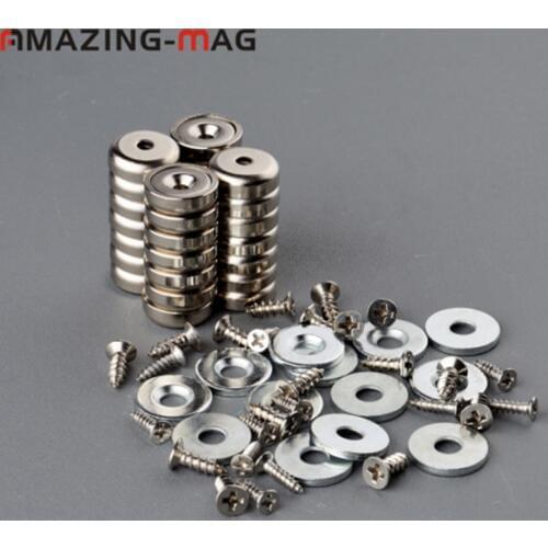 5pcs 6.5KG Sliding Door Neodymium Magnet Window Fixing Magnets Furniture Wood Working Magnetic Latch Imanes Cabinet Door Fixed