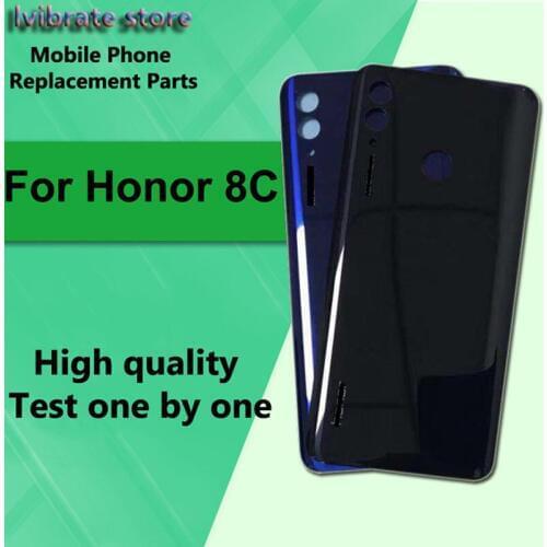100%New Battery Back Rear Cover Door Housing For Huawei Honor 8C 8 C Battery Cover Honor8C 6.26" back shell Replacement