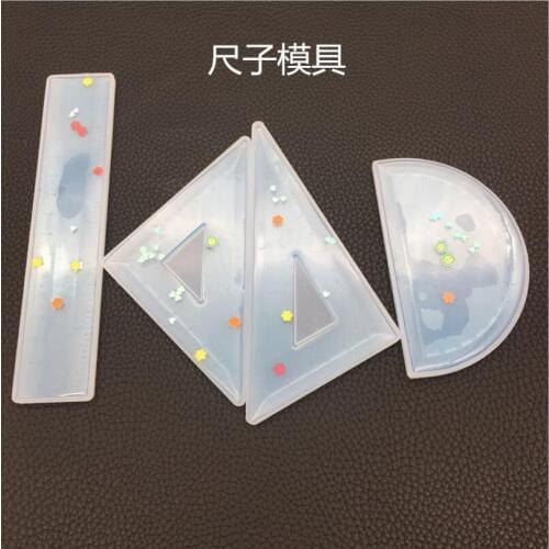 2018 New Transparent Silicone ruler mould Mould DIY Epoxy Jewelry Mold resin molds for jewelry