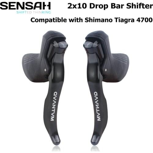 SENSAH IGNITE Road Bike 2x10 Speed 20 Speed Bicycle Derailleur QUANTUM shifter For Shimano 10s 4700 Tiagra R8000 10S 105 R70000