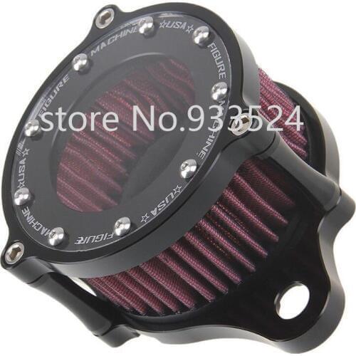 Motorcycle Air Cleaner Intake Filter System Kit For Harley Sportster XL 883 1200 1991-2016